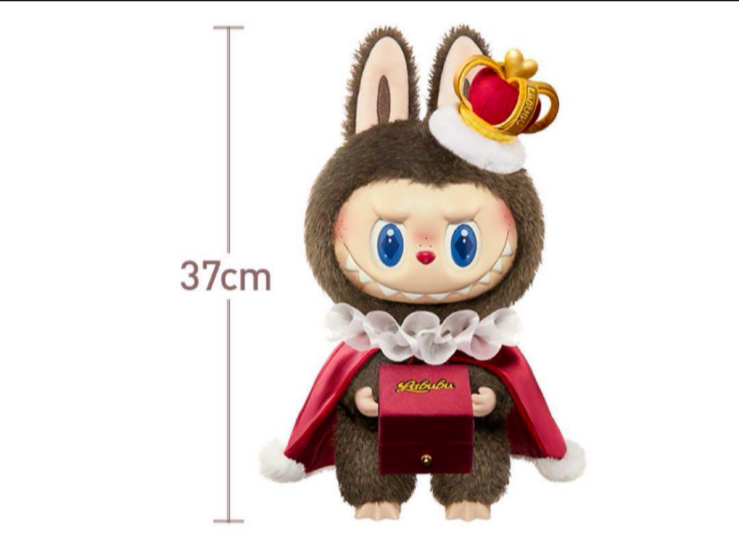 POPMART LABUBU LET'S CHECKMATE ぬいぐるみ POP MART THE MONSTERS Let's Checkmate Plush Toy LABUBU KING