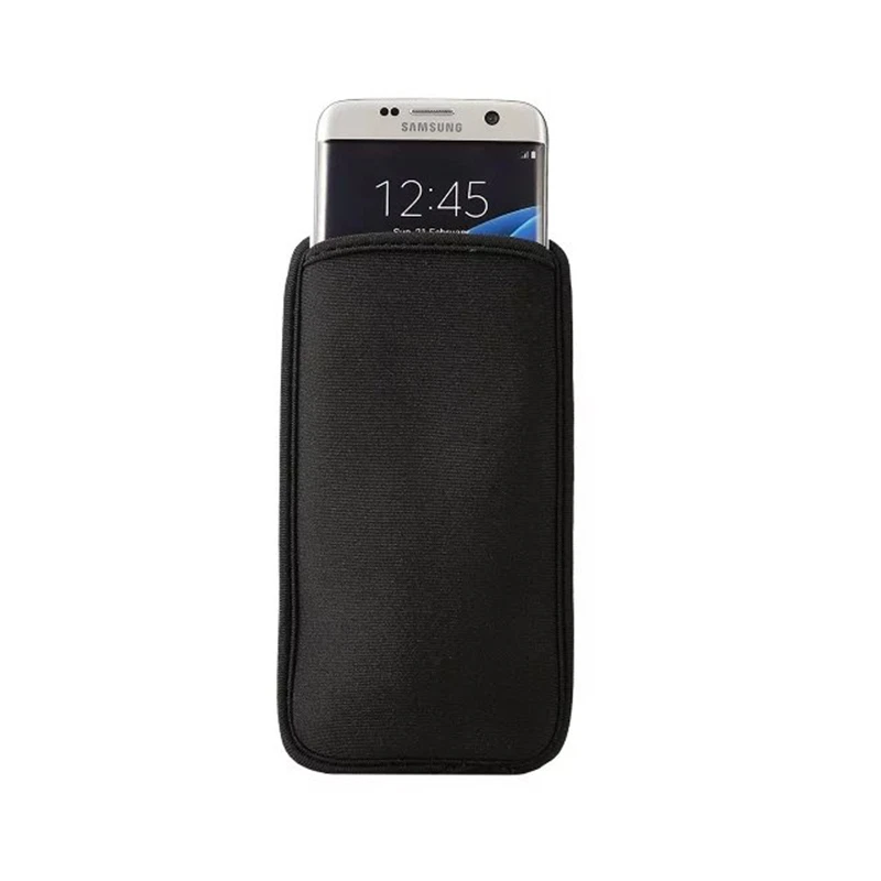 Soft Elastic Neoprene Shock Absorbing Sleeve Pouch Case Cover For Various Phones - Image 4 of 4