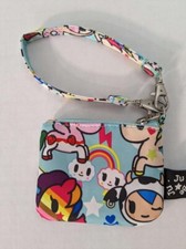 Used Tokidoki x JuJuBe Unikiki 2.0 Coin Purse w/ Short Strap Mozarella PP