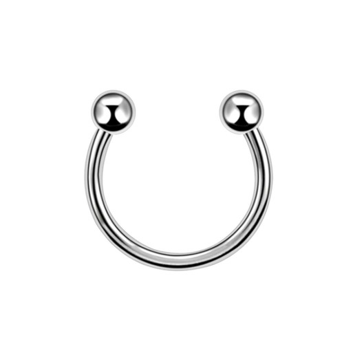 6MM-14MM HUFEISEN PIERCING SEPTUM HELIX NIPPEL OHR NOSE HORSESHOE NASENPIERCING - Bild 2 von 6