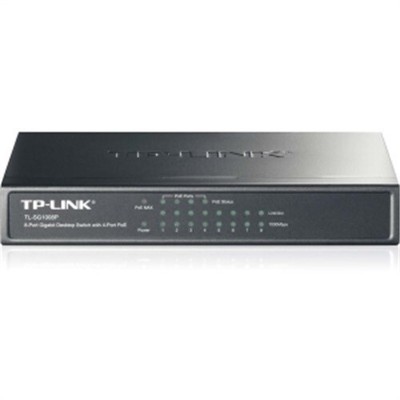 TP-Link TL-SG1008P V4 | 8 Port Gigabit PoE Switch | 4 PoE+ Ports @64W | Desktop