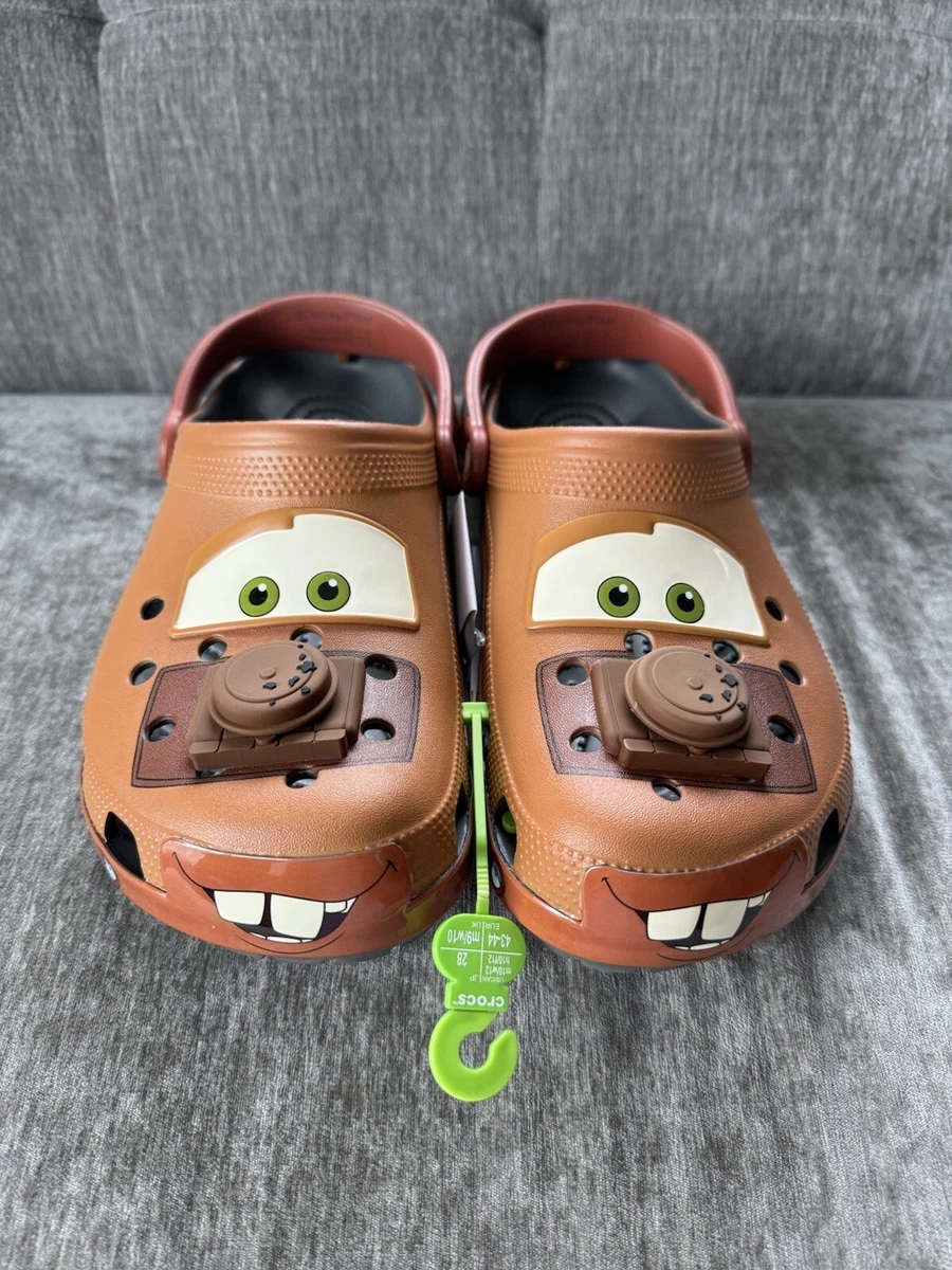 Crocs Kids Disney Cars Mater Classic Clogs, 4 US Unisex Toddler