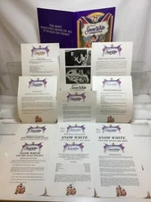Rare!  Snow White and the Seven Dwarfs - Press Kit - 1994 FIRST release
