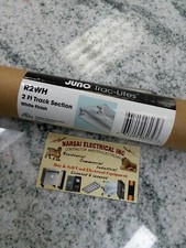 JUNO LIGHTING GROUP -JUNO TRAC-LITES R2WH Track Section 2 ft,WHITE BOX 6 