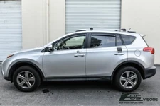 EOS Visors For 13-18 Toyota Rav4 JDM In-Channel Side Vents Window Rain Guards