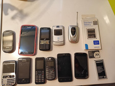 Vintage Collectible Mobile Phones Lot of 11 eleven 