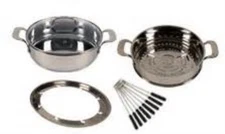 NuWave Ultimate Cookware Steamer and Fondue Set PIC by NuWave