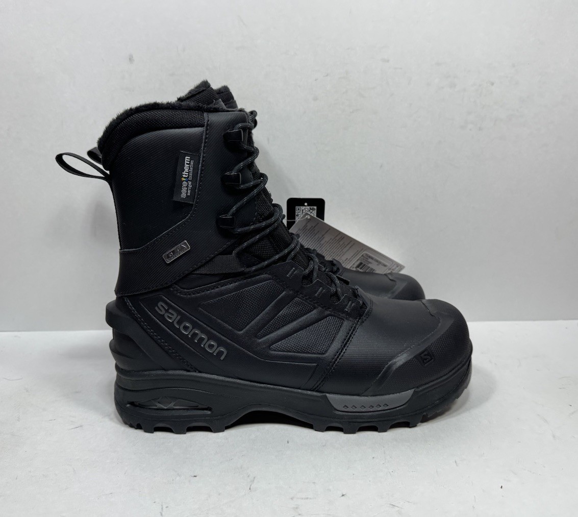 Stivali da neve Salomon Toundra Forces Climasalomon foderati in pelliccia impermeabili uomo 7 5