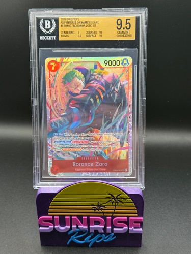 Roronoa Zoro graded BGS 9.5 for sale on eBay