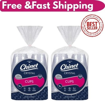 Chinet Crystal Plastic Cups, 9 oz., 200 ct Best Price