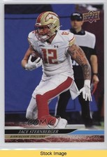 2025 Upper Deck UFL Blue Jace Sternberger #17 READ 16vq