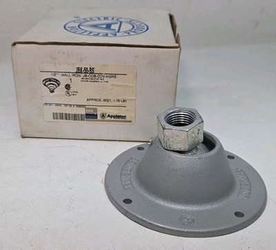 APPLETON ELECTRIC JBK-50-BS Flexible Ball Type Fixture Hanger, 1/2'' Hub,Iron