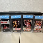 Upper Deck Michael Jordan 4-Card Lot MJ Living Legends Timeframe Graded slabs