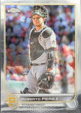 2022 Topps Chrome Update #USC58 Roberto Perez Pittsburgh Pirates