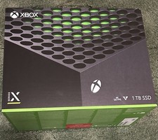 Microsoft Xbox Series x 1TB Black Video Game Console No Warranty Seal/Serial