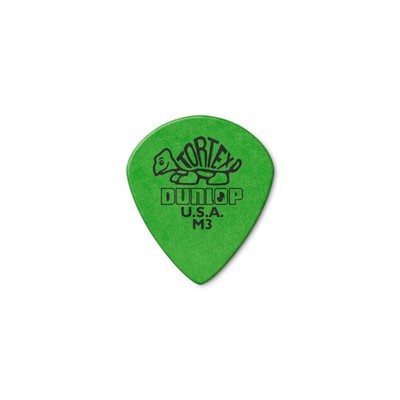 Dunlop (472RTM3) TORTEX JAZZ 36 PICKS GREEN-SHARP