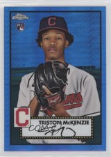 2021 Topps Chrome Platinum Anniversary Triston McKenzie #8 01dp