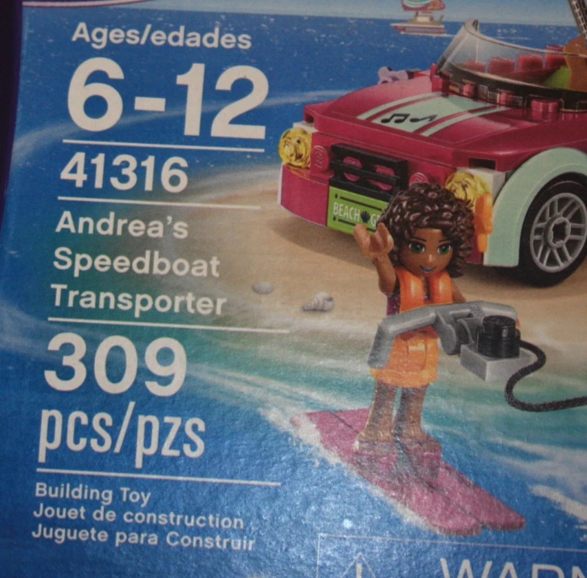 Lego Friends Andrea's Speedboat Transporter 41316. Nuevo en caja precintada. 309 piezas Foto 3 de 4