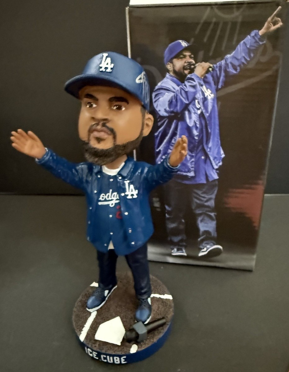 R*D様 DODGERS Ice Cube bobblehead 🎤 ICE CUBE BOBBLEHEAD SGA 2025 DODGERS ⭐️WORLD SERIES