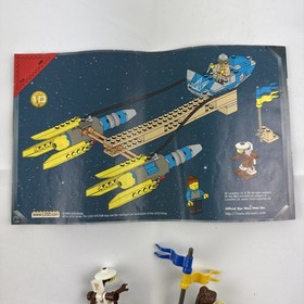 Lego Star Wars 7131  Padme Naberrie & Pitt Droid Amidala Flag With Manual