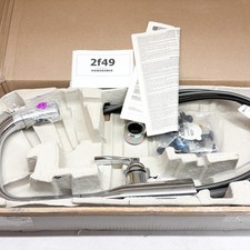 Delta Stryke Single Handle Pull-Down Kitchen Faucet Lumicoat Chrome 9176-PR-DST