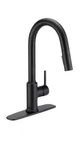 PROFLO PFXC4027MB LOFTUS SINGLE HANDLE PULL DOWN KITCHEN FAUCET MATTE BLACK NEW - Picture 1 of 6