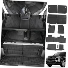 7-Seat Floor Mat Compatible with 2022 Trunk Mat Backrest Mat 7-Seat Floor Mat