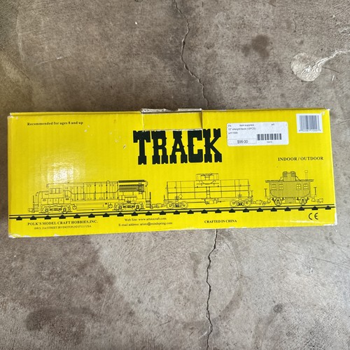G Scale Aristo-Craft ART-11000 12" Straight Track 12-Piece Pack