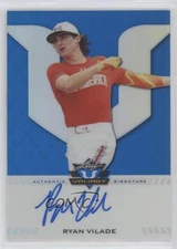 2017 Leaf Valiant Draft Blue 3/35 Ryan Vilade #BA-RV1 Auto 0w8