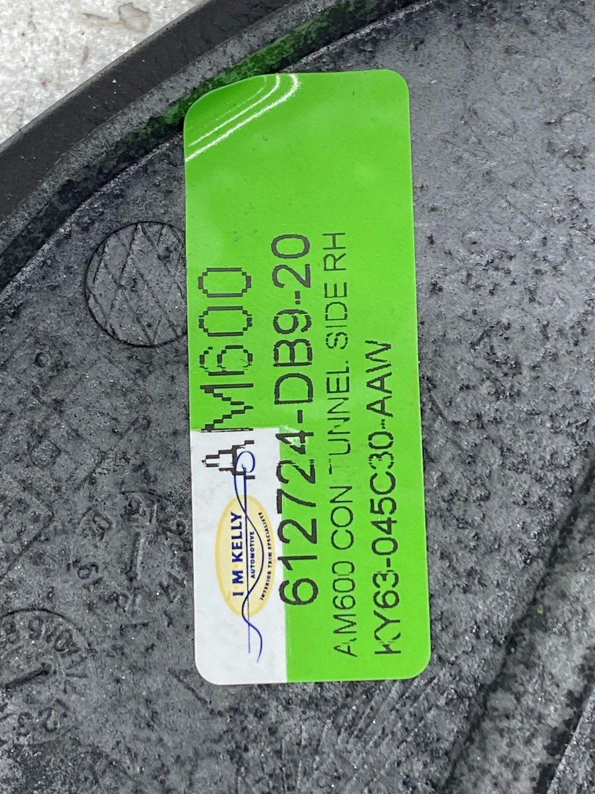 2019-2023 ASTON MARTIN VANTAGE OEM FRONT LEFT RIGHT CENTER CONSOLE TRIM PANEL