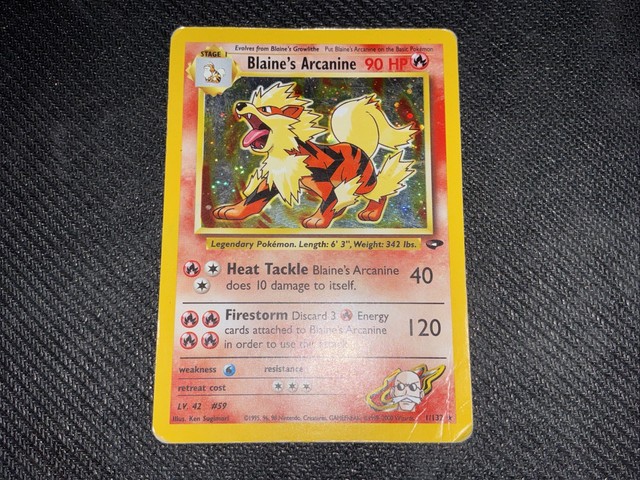 Blaine's Arcanine #1 (Gym Challenge (2000))