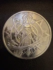 .999 Fine Silver Aztec Goddess Of Water 1 Troy Oz   Z35