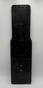 Vtg Wood Backboard For 3 Slot Payphones Mounting Western Electric Bell System