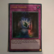 1x TOON TERROR BLCR-DE069 UR Battles of Legend: Crystal Revenge 1. Auflage Yu-Gi-Oh