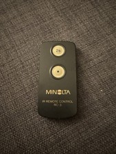 Minolta RC-3 IR Wireless Remote Control for F100, F300, S304, S404