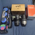 Nikon D50 Dslr Camera Kit with 3 Genuine Af Nikkor Lenses & Flash, Used