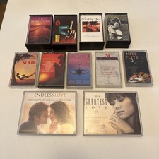 11 x Soul  Love Songs Music Cassette Tapes 6 x double Albums- Bundle