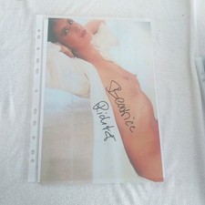 Beatrice Richter,  original signiert FOTO 20x25 cm MEGA SEXY EROTIK