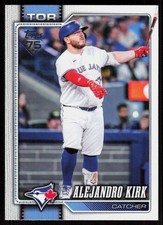 2026 Topps Series 1 Celebration Alejandro Kirk #301 Toronto Blue Jays