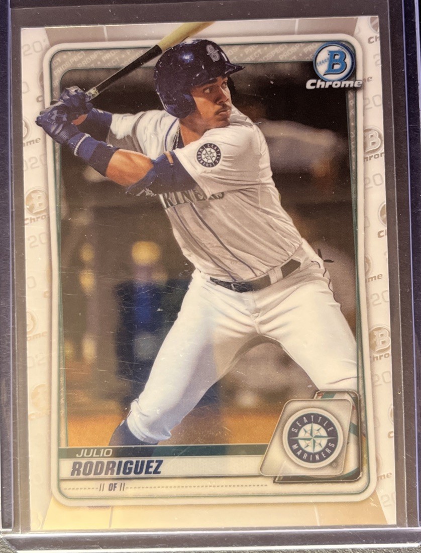 2019 Bowman Draft - Chrome Julio Rodriguez #BDC-60 (RC)