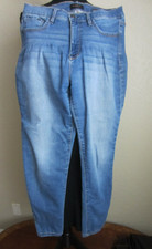 Curve Appeal Women's 8/29 Blue Curve Creator Hi Rise Skinny Stretch Denum Jeans