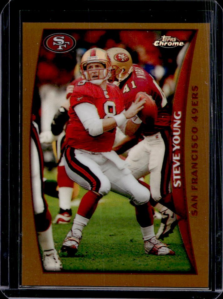 1998 Topps Chrome Steve Young Refractor #149 Francisco 49ers