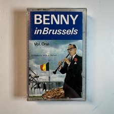 Benny Goodman Benny In Brussels Vol 1 Cassette CBS BT13502 1982