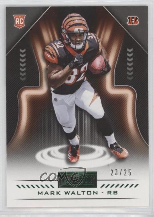2018 Panini Playbook Rookies Green 23/25 Mark Walton #113 Rookie RC 1b9b