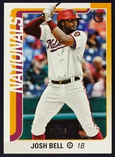 2025 Topps Josh Bell #366 Vintage Stock /99 Nationals/Twins