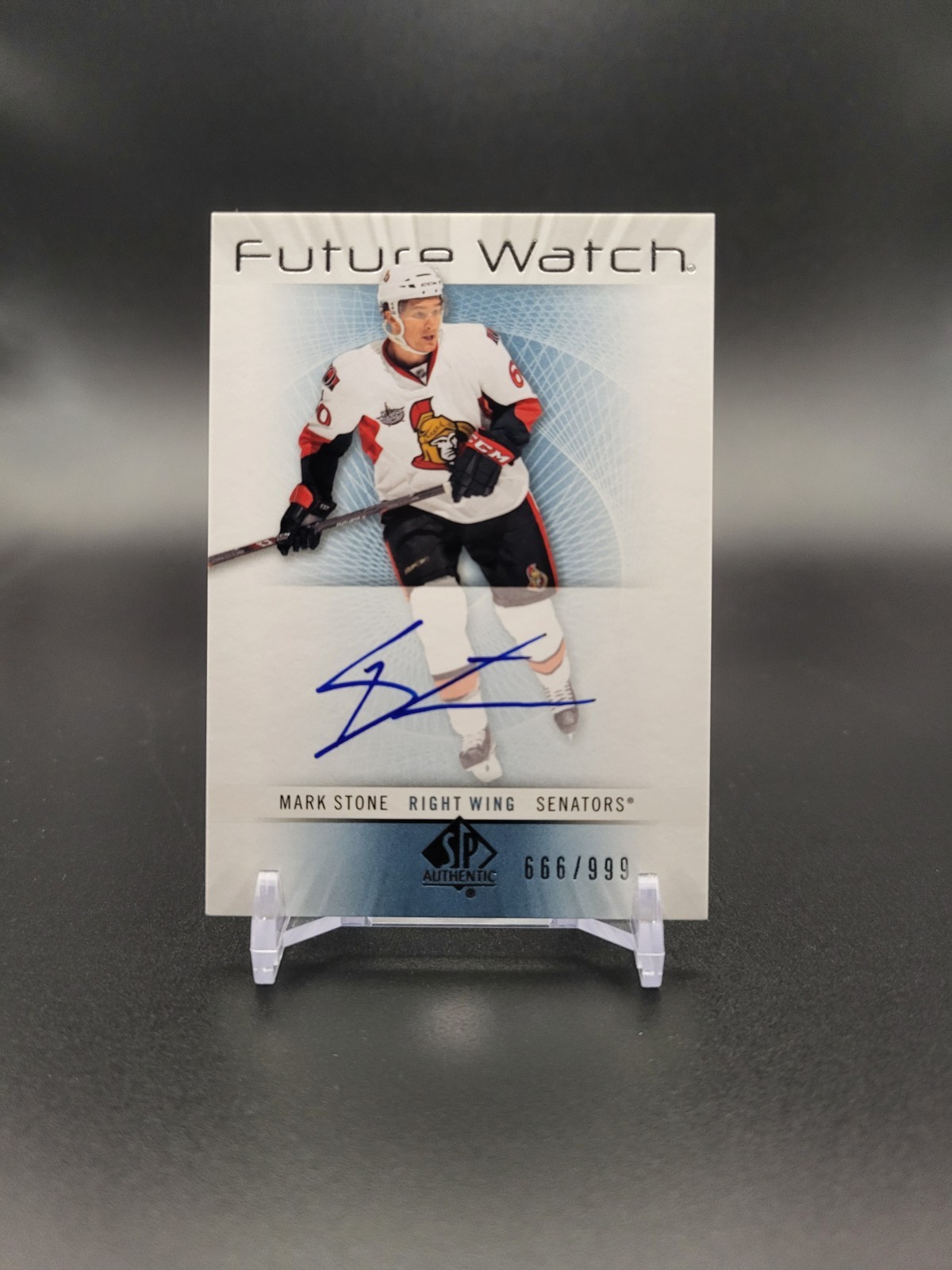 2012-13 Upper Deck SP Authentic Mark Stone Future Watch Auto 666/999 #229