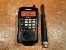 Uniden Bearcat BC75XLT 300-channel portable scanner lightly used