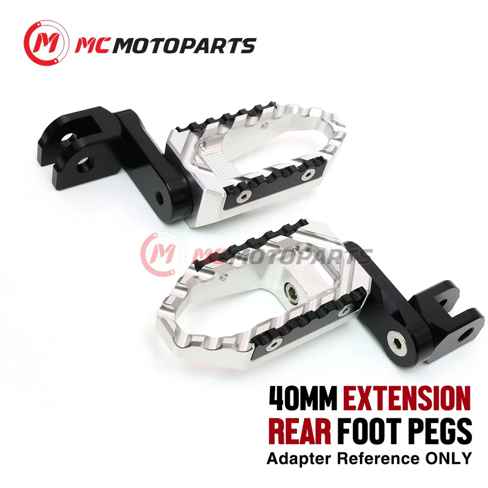 Clavijas anchas traseras ajustables de 1,5 pulgadas para Ducati 848 Streetfighter Foto 4 de 4