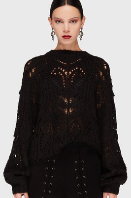 Killstar Cottage Moon Sweater Womens Goth Alternative