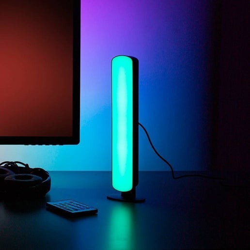 Sound Reactive LED Light Bar - RED5 - Desk Light RGB LED Multiple Lighting Modes